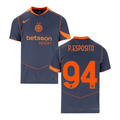 Pio Esposito 94 Inter Milan 2025-26 Third Match Jersey – Gray