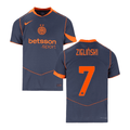 Piotr Zieliński 7 Inter Milan 2025-26 Third Match Jersey – Gray