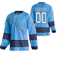 Pittsburgh Penguins Custom 2022 Blue Classics Stitched Jersey