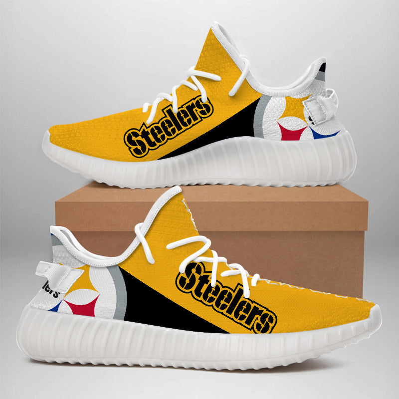Pittsburgh Steelers NFL 350v Yeezy Sneakers For Men Women Fans