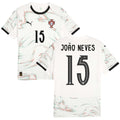 Portugal 2025 Away Joao Neves 15 Jersey