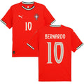 Portugal 2025 Home Bernardo #10 Jersey