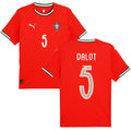 Portugal 2025 Home Dalot #5 Jersey