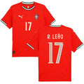 Portugal 2025 Home R. Leao #17 Jersey