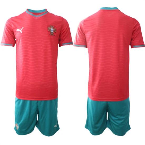 Portugal Bland Or Custom Jersey National Team x World Cup 2026 Home Red On Eusebio special edition Soccer