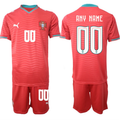 Portugal Team Custom Red 2026 World Cup Home Soccer Jersey Suit