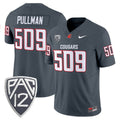 Pullman Jersey #509 Washington State Cougars 2025 V2 Vapor Limited Stitched
