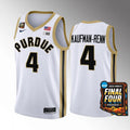 Purdue Boilermakers #4 Trey Kaufman-Renn Jersey 2024 NCAA March Madness Final Four