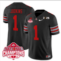 Quinshon Judkins Jersey #1 Ohio State 2025 CFP Patch National Champions
