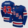 Quinn Hughes Jersey #43 USA Premium 2026 All Stitched