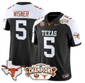 Quintrevion Wisner Jersey #5 Texas 2025 State Map Citrus Bowl Champions