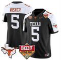Quintrevion Wisner Jersey #5 Texas Longhorns 2025 State Map Citrus Bowl Stitched
