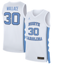 Rasheed Wallace Jersey #30 North Carolina Tar Heels Basketball White