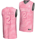 Reece Beekman Jersey #2 Virginia Cavaliers College Basketball Lightweight Pink