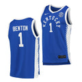 Robyn Benton Jersey Kentucky Wildcats College Basketball NCAA eligibility Jersey 2023 WNBA Draft Blue #1