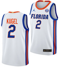 Riley Kugel Jersey #2 Florida Gators Limited College Basketball 2023-24 Home White
