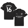 RODRIGO #16 Manchester City 2025-26 Away Jersey – Black