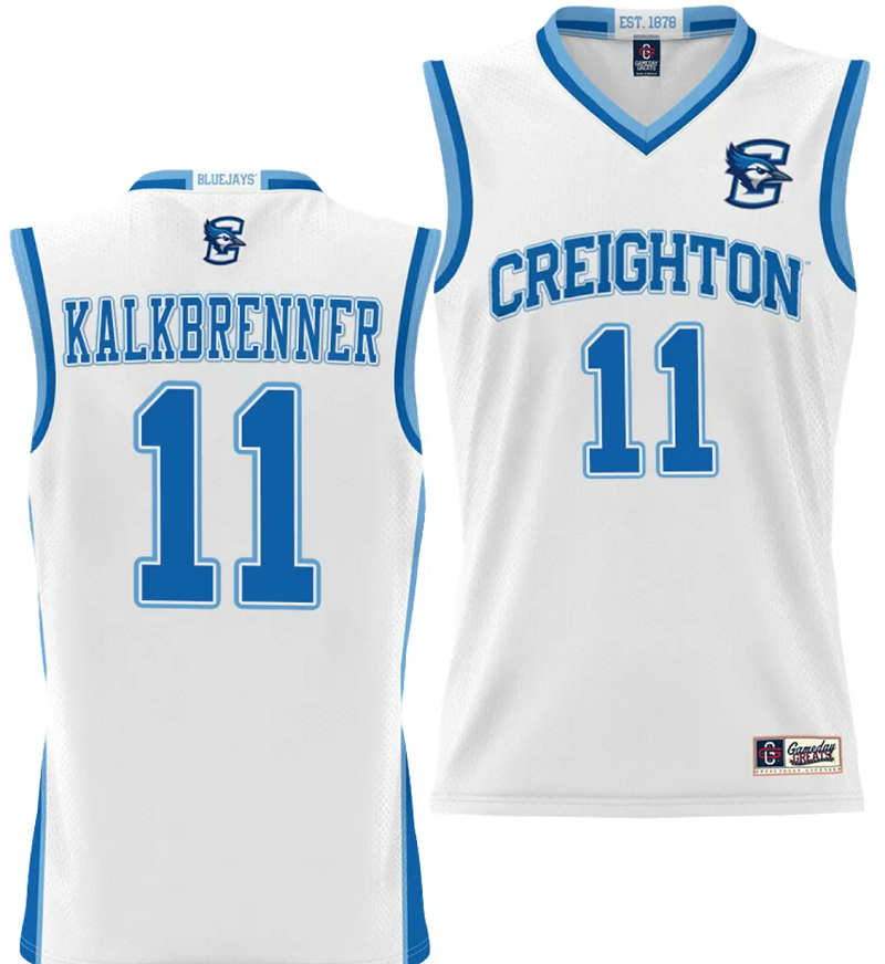 Ryan Kalkbrenner Jersey #11 Creighton Bluejays College Basketball Performance