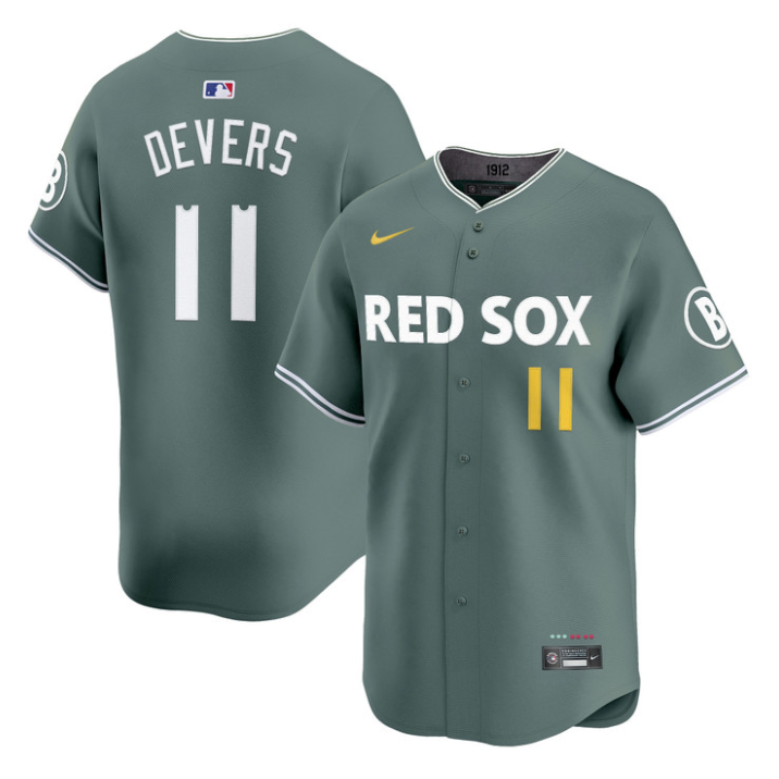 Rafael Devers Jersey #11 Boston Red Sox 2025 City Connect Vapor Premier Limited V2 All Stitched