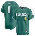 Rafael Devers Jersey #11 Red Sox Green 2025 City Connect Limited Stitched