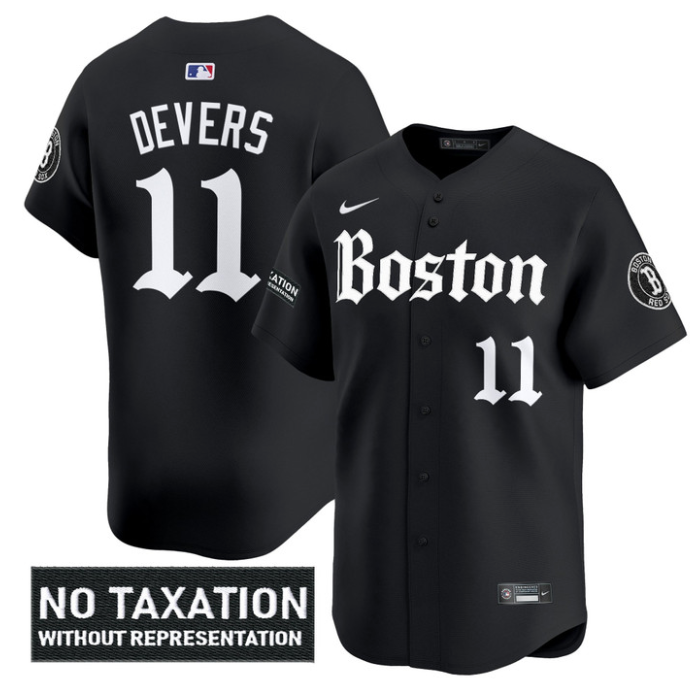 Rafael Devers Jersey #11 Boston Red Sox Retro Newspaper Edition Vapor Premier Limited Stitched