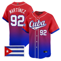 Raidel Martínez Jersey #92 Cuba World Baseball Classic 2026 Stitched