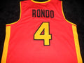 Rajon Rondo Jersey #4 Oak Hill High School Basketball Red