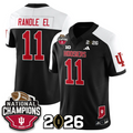 Randle El Jersey #11 Indiana Hoosiers 2025 National Champions V3 Stitched