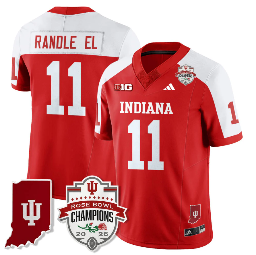 Randle El Jersey #11 Indiana Hoosiers Rose Bowl Champions Stitched