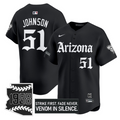 Randy Johnson Jersey #51 Arizona Diamondbacks Gothic Desert Fang Edition