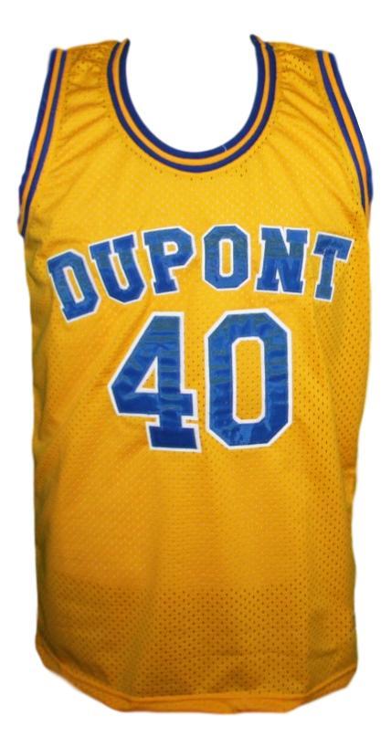 Randy Moss Jersey #40 Dupont High School Basketball Yellow