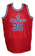 Rasheed Wallace Jersey #30 Washington Retro Basketball Red