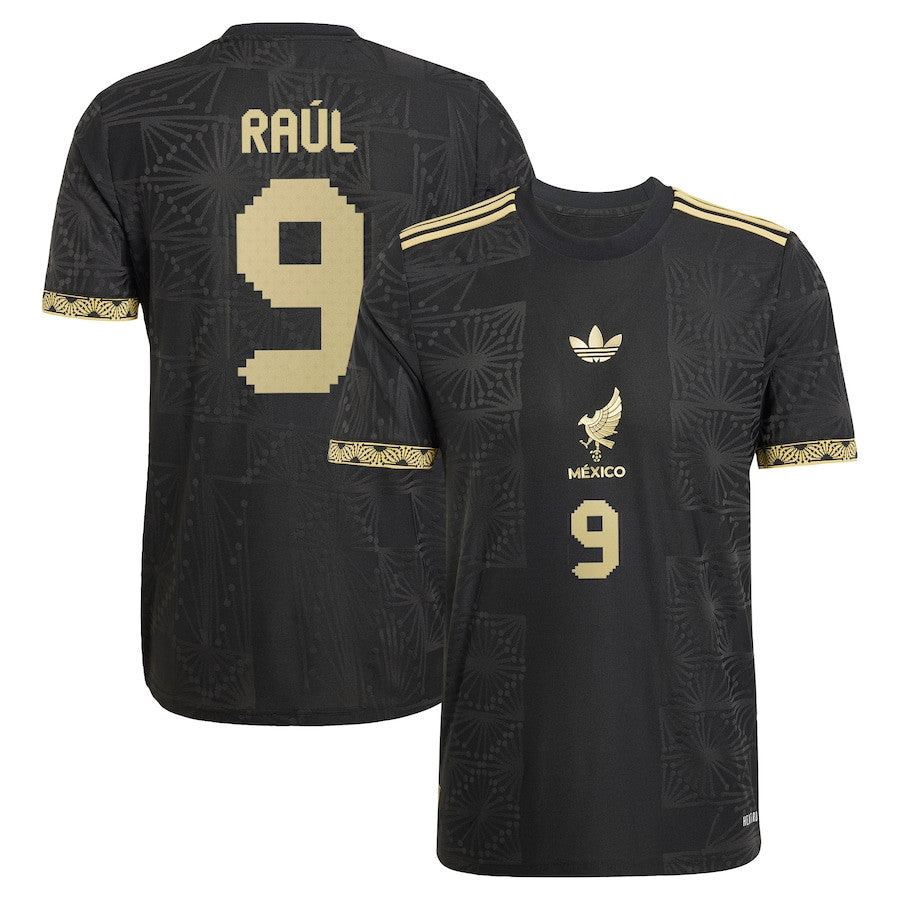 Raúl Jimenez 9 Mexico National Team 2025 Third Men Jersey – Black