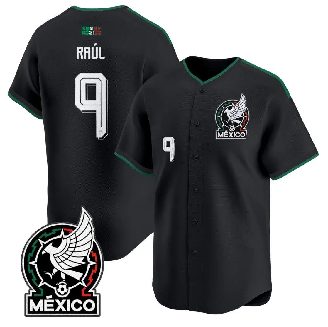 Raúl Jiménez Jersey Mexico 2026 National Team Vapor Baseball Stitched