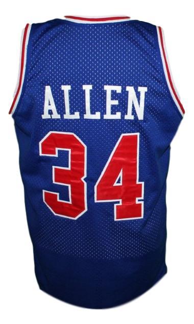 Ray Allen Jersey #34 Hillcrest High School Basketball Blue