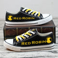 Red Robin Low Top Canvas Sport Sneakers Shoes For Men Women Fans