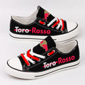 Red Bull Toro Rosso Honda Canvas Sneakers Shoes For Men Women Fans
