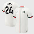 Reece James 24 Chelsea 2025-26 Away Jersey – White