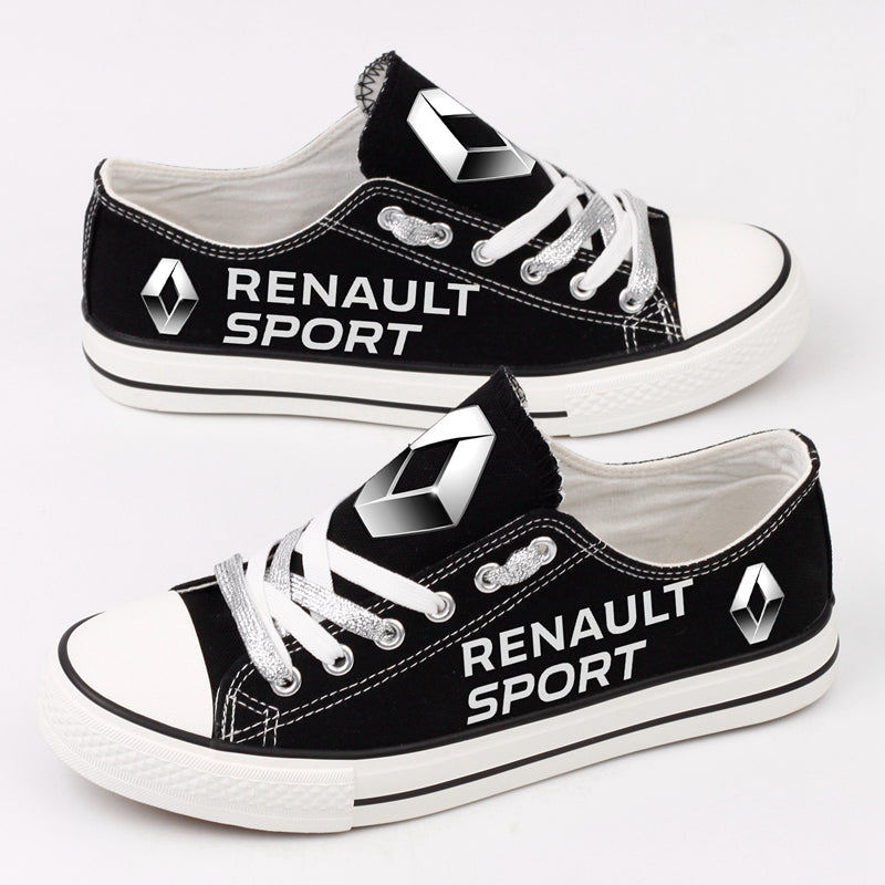 Renault Sport F1 Team Canvas Sneakers Shoes For Men Women Fans