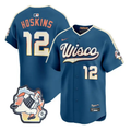 Rhys Hoskins Jersey #12 Milwaukee Brewers 2026 City Connect Premier Stitched
