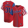 Riley Greene Jersey #31 Detroit Tigers 2025 Memorial Day Vapor Premier Limited Stitched