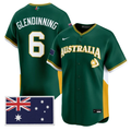 Robbie Glendinning Jersey #6 Team Australia 2026 World Baseball Stitched