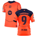 Robert Lewandowski 9 Barcelona 2025-26 Third Match Jersey – Orange