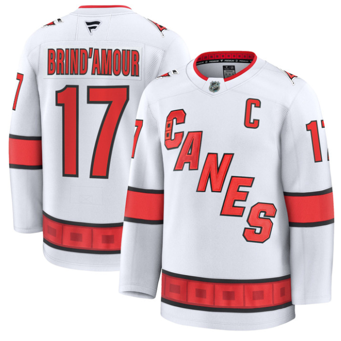 Rod Brind'Amour Jersey #17 Carolina Hurricanes Premium All Stitched Black