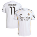 Rodrygo 11 Real Madrid 2025-26 Home Jersey – White
