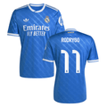 Rodrygo #11 Real Madrid 2025-26 Third Match Jersey – Blue