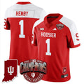 Roman Hemby Jersey #1 Indiana Hoosiers Big 10 Champions Limited Stitched
