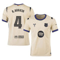 Ronald Araujo #4 Barcelona 2025-26 Away Jersey – Cream