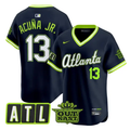Ronald Acuna Jr Jersey #13 Atlanta Braves 2026 City Connect Outkast Stitched