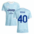 Rouhi 40 Juventus 2025-26 Away Match Jersey – Light Blue